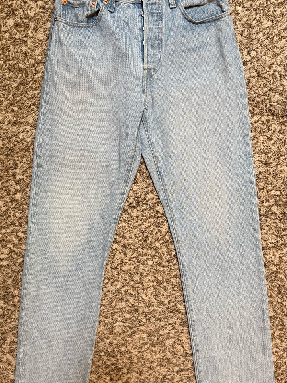 Levi's Premium 501 Original Cropped Women's Jeans with ® red tag - Picture 6 of 7
